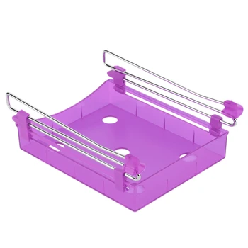 

2017 High Quality Fridge Storage Rack Layer Partition Refrigerator Storage Holder Pull-out Drawer Organizer Kitchen Shelf Rack