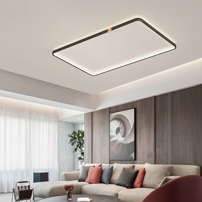 Home led Ceiling Chandelier light lamp for Bedroom Living room Hallway Lustre Round Square shape Modern Lighting | Освещение