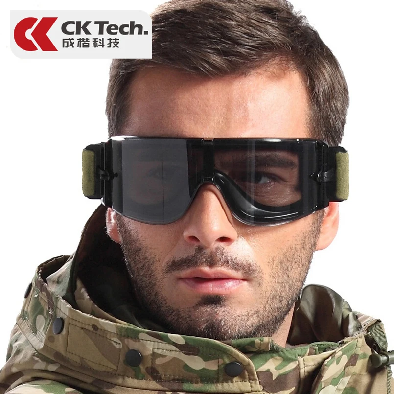 Военные очки CK Tech. тактические Защитные для страйкбола пейнтбола охоты стрельбы