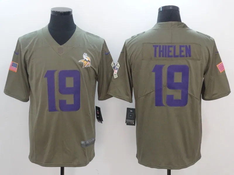 AS PICTURE Sewn Mens Minnesota Kirk CousinsAdam Thielen Harrison Smith Stefon Diggs Dalvin Cook Randy Moss Anthony Barr football jerseys - Цвет: AS PICTURE
