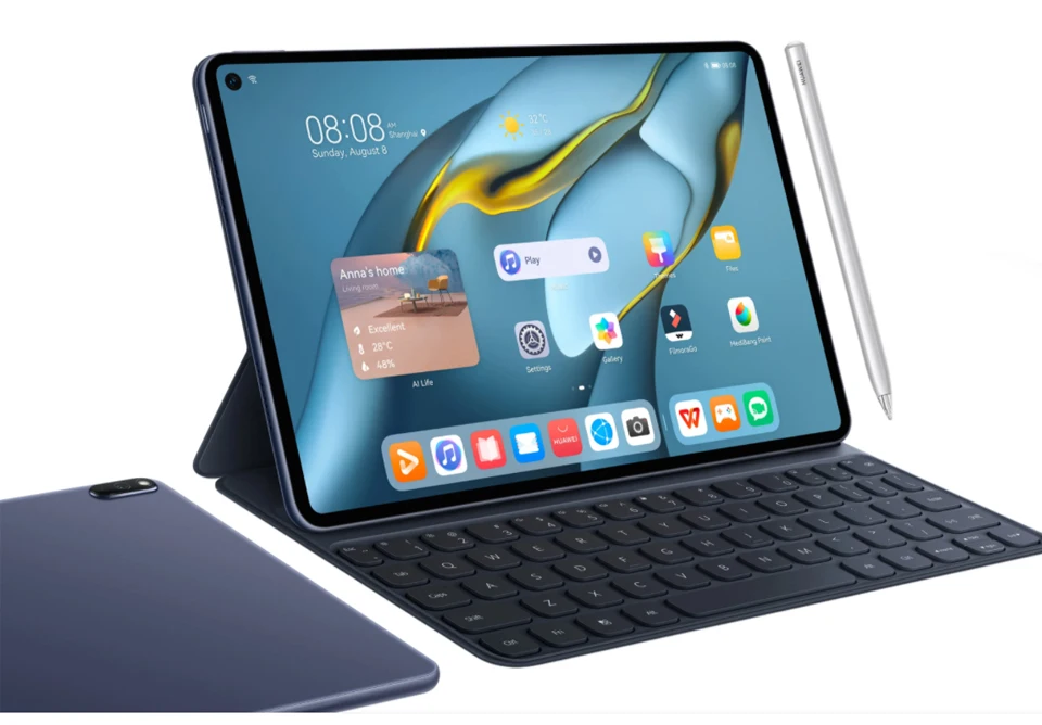 Планшет HUAWEI MatePad Pro 10 8 дюйма 2021 Wi-Fi Snapdragon 870 ядер 22 5 Вт быстрая зарядка без Google |