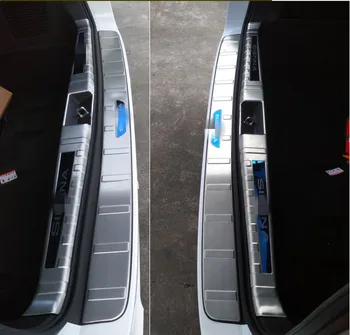 

Stainless steel rear bumper protector rear trunk cover trim for Toyota Sienna 2010-2019