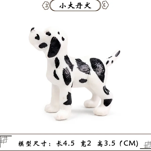 small plastic dog figures