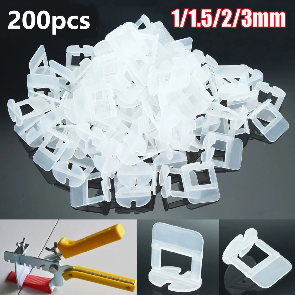 £10.42 200pcs Tile Levelling Spacers Clips Flooring Tiling Tool For Raimondi