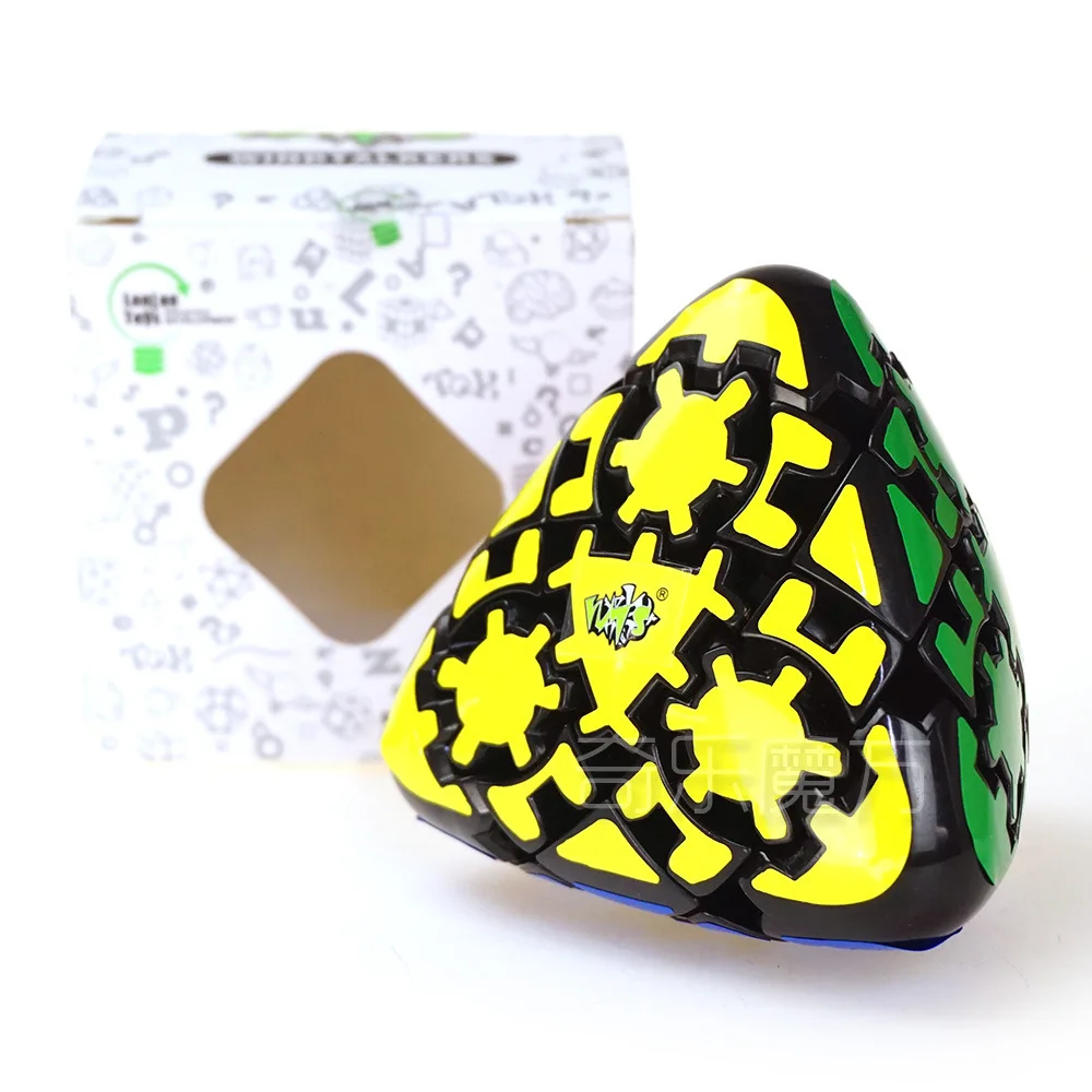 

Rubik's Cube [Rice Dumpling Gear Black Background] Magic Dumplings Triangular Rice Dumpling Dragon Boat Festival Rubik's Cube Cr