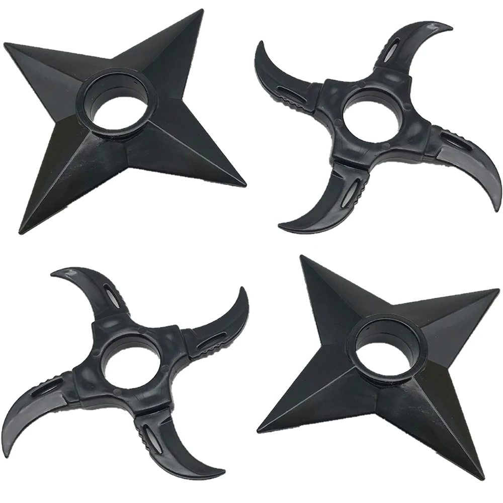 Аниме Наруто Shuriken Ninga пластиковое оружие Детские аксессуары для костюмированной