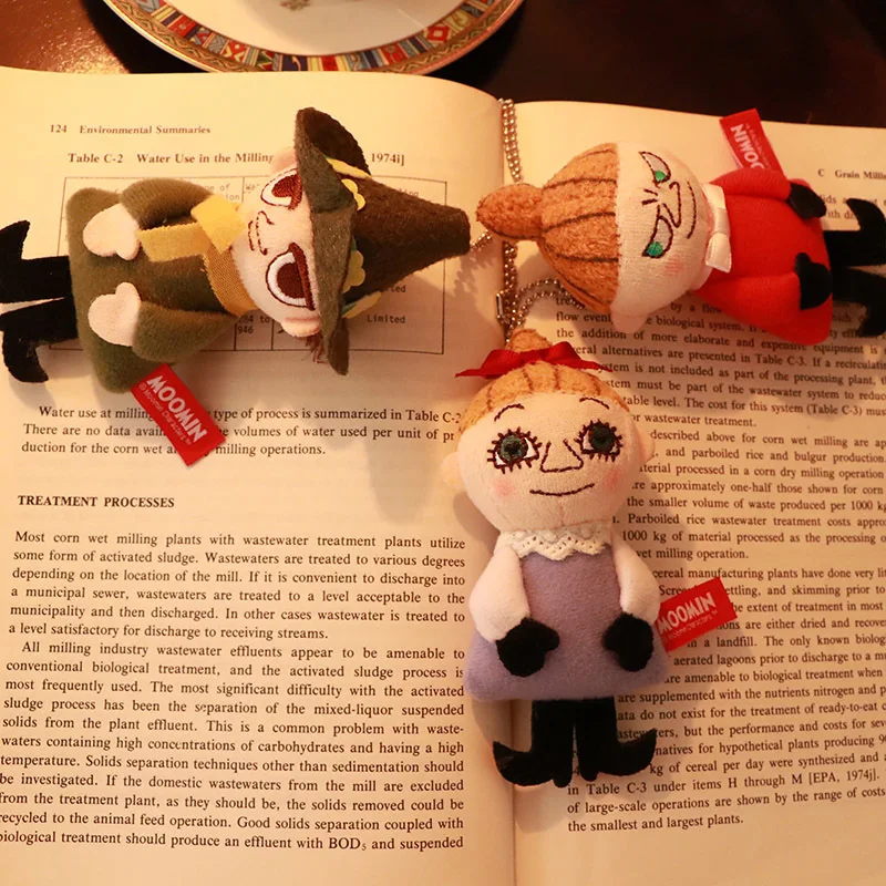 Подлинная авторизация высокое качество Муми-троллей 12 см Мэйбл соньнина snufkin брелок милые плюшевые куклы мультфильм день рождения Рождественский подарок