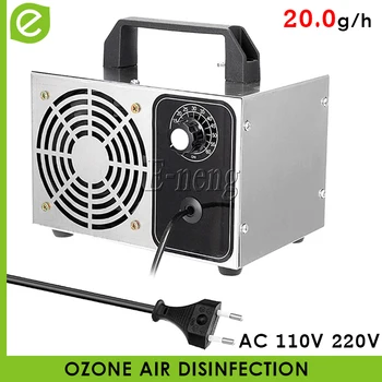 

AC 110V 220V 20gh Ozone Generator Portable Air Purifier o3 Ozonator Cleaner Home Desinfection Ozonizer Remove Formaldehyde