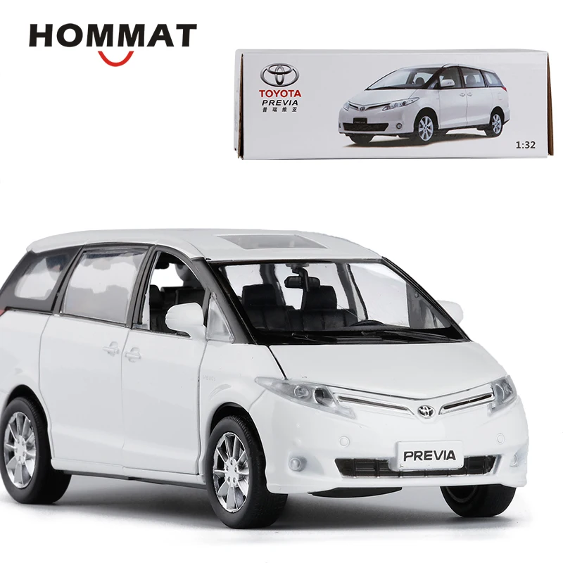 HOMMAT 1:32 Масштаб Тойота Previa MPV сплав металла Diecasts & Toy автомобилей модели игрушки для