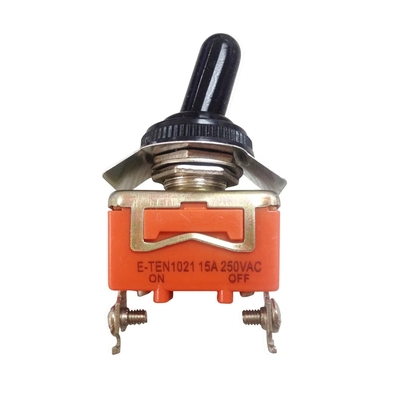AC 250V 15A ампер на включение/выключение 2 Позиции рычажный выключатель SPST с Водонепроницаемый загрузки
