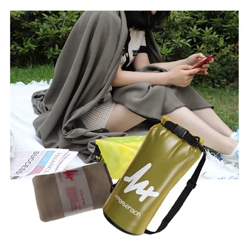 

Travel Home Outdoor Multi-purpose Fleece Blanket. Easy To Carry, Stain Resistance, Multi-functional,Suitable for Everyone,