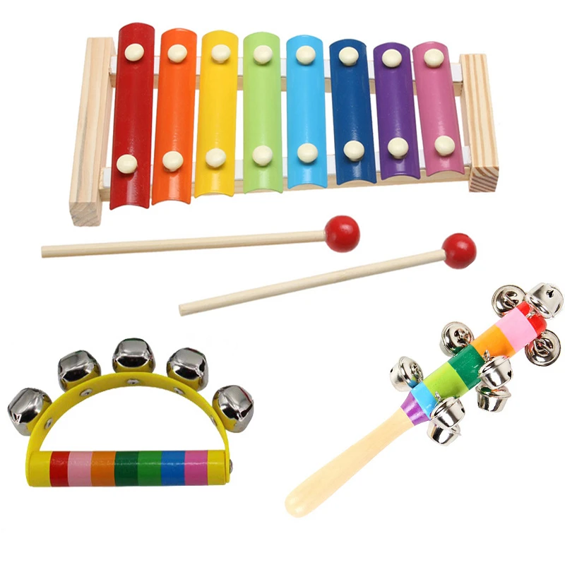 Jouet Instrument De Musique En Bois Style Xylophone Couleur Arc En Ciel Jouets Educatifs Musical Cadeaux Drole Enfants Et Bebe Aliexpress
