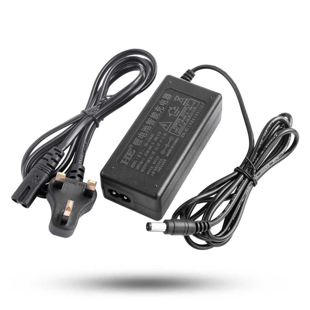 AC 100-240V к DC 12V 2A литий-ионный аккумулятор зарядное устройство адаптер питания США/ЕС/Великобритания вилка для скутера RC автомобиля головная лампа