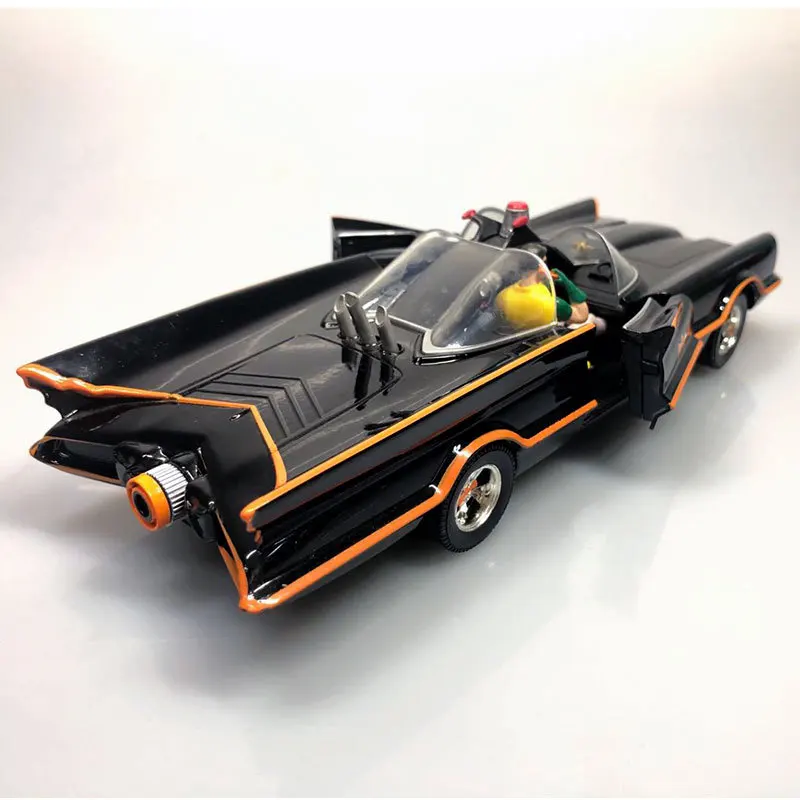 JADA 1 24 Scale DC Serises 1966 Batmobile with Robin Diecast Metal Car Model Toy For 5