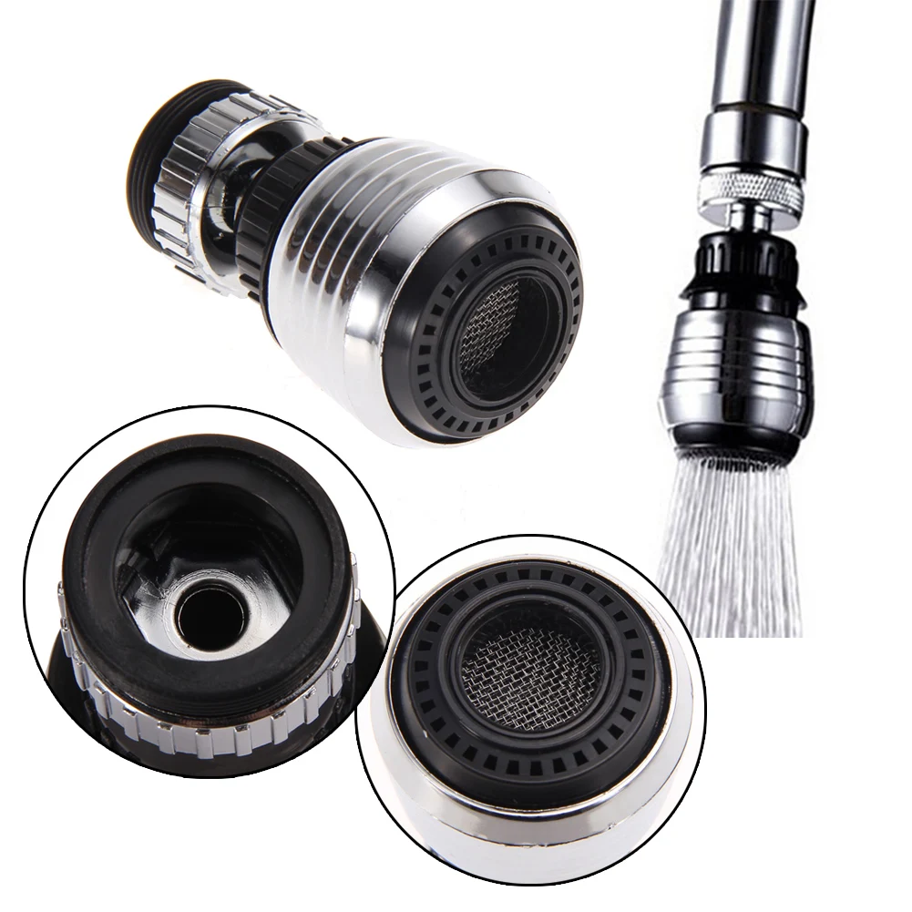 360 Rotate Water Saving Tap Faucet Bubbler Aerator Diffuser Swivel Nozzle Filter Adapter Home Kitchen Accessorie | Обустройство дома