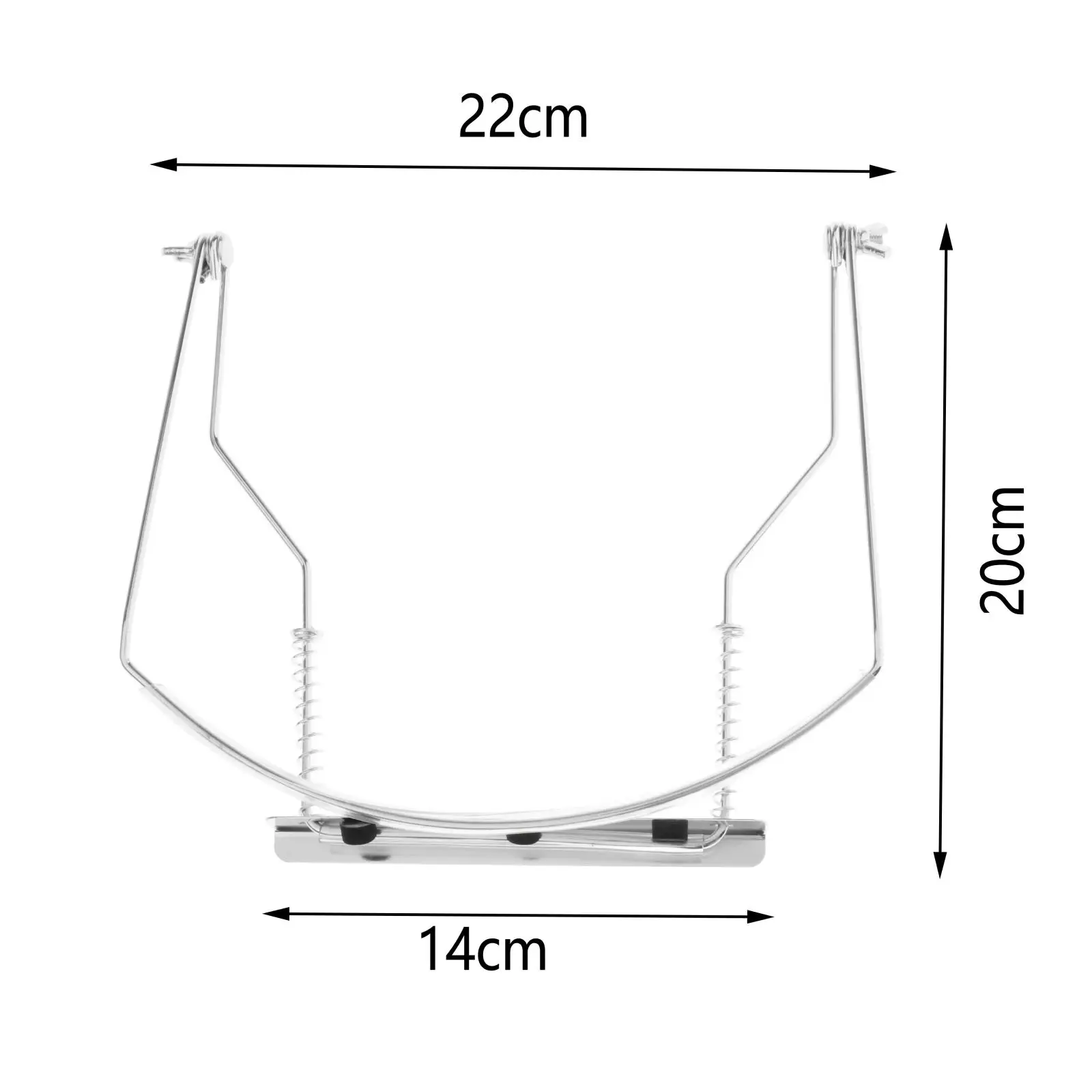 Harmonica Holder Adjustable Professional 10 Holes/24 Holes Neck Stand Metal Rack
