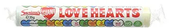 

Swizzels Matlow Giant Love Hearts 39 g (Pack of 24)