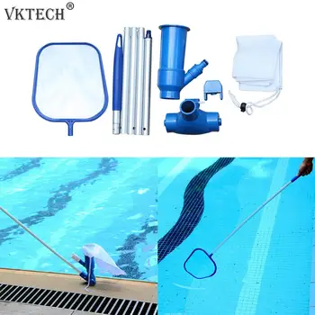 

Pool Cleaning Kit Swimming Pool Vacuum Spray Maintenance Cleaner Tools with Suction Head Skimmer Net Swimming Pool Accessories