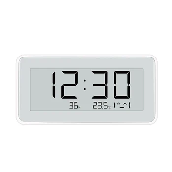 

High Precision Temperature Humidity Monitoring Electronic Watch Wireless Smart Electric Digital Clock Temperature Measuring Tool