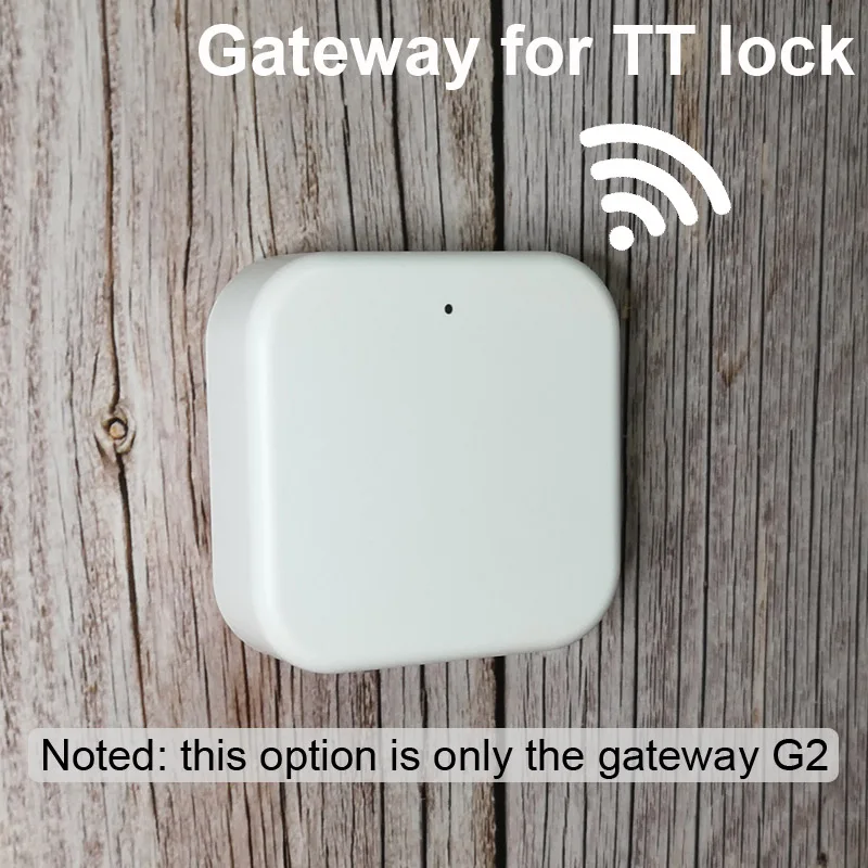 Gateway G2 RAYKUBE отпечаток пальца дверной замок водонепроницаемый открытый ворота Bluetooth TT замок Wifi пароль IC карта без ключа введите электронный замок W5 - Цвет: Gateway G2