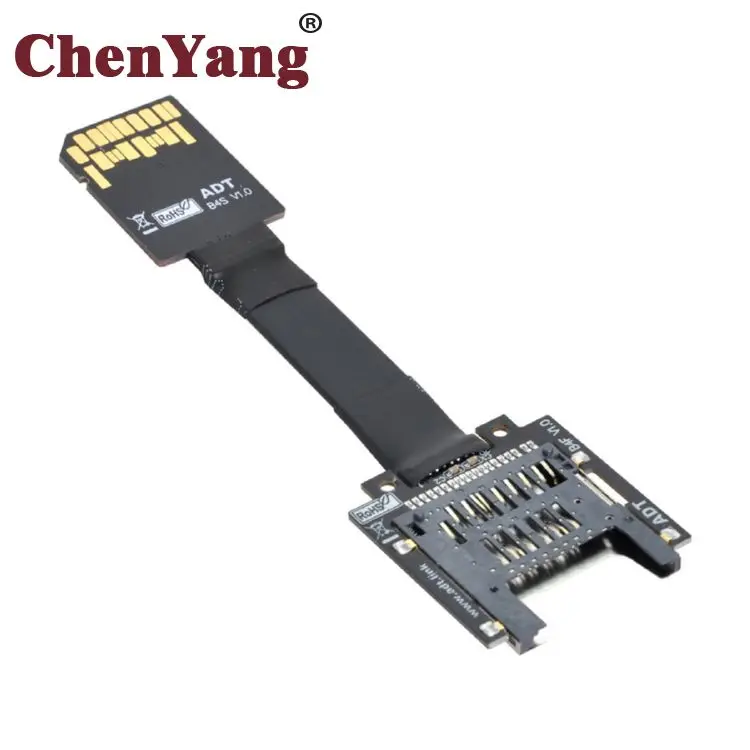 

Jimier Chenyang SD Male Extender to SD Card Female Extension Cable Adapter Flexible SD/SDHC/SDXC UHS-III UHS-3