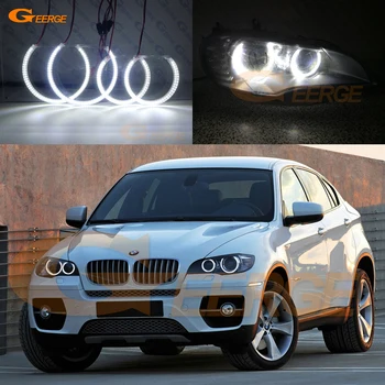 

Excellent smd led Angel Eyes DRL Car styling Ultra bright For BMW X6 E71 E72 X6M 2008-2014