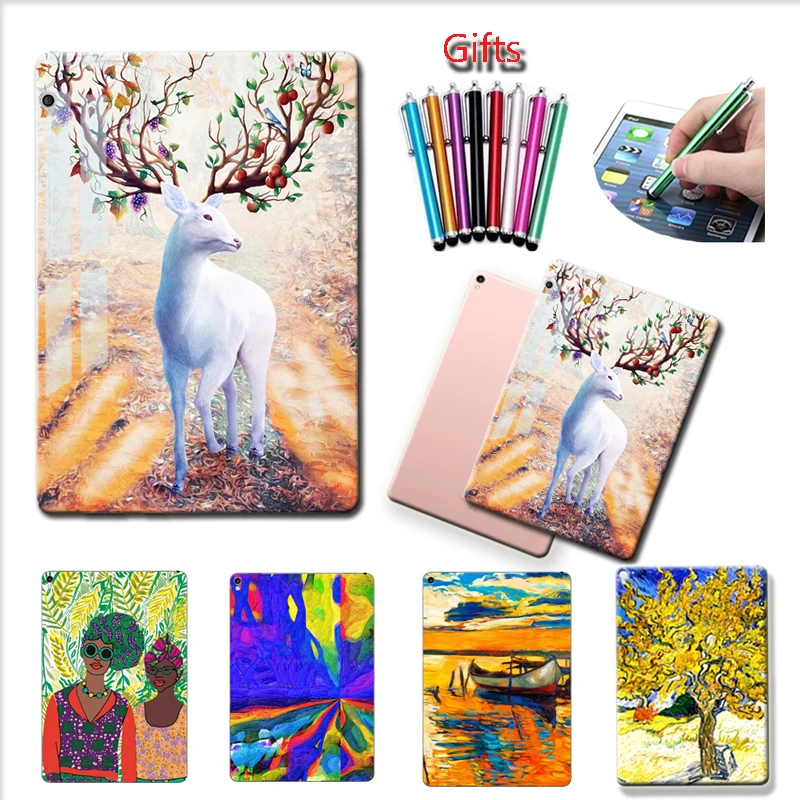 Чехол для планшета с краской huawei Mediapad Media Pad T3 10 C5 1 Honor 2 9 6 5 AGS HDN W09 L09 BZT AL00 +