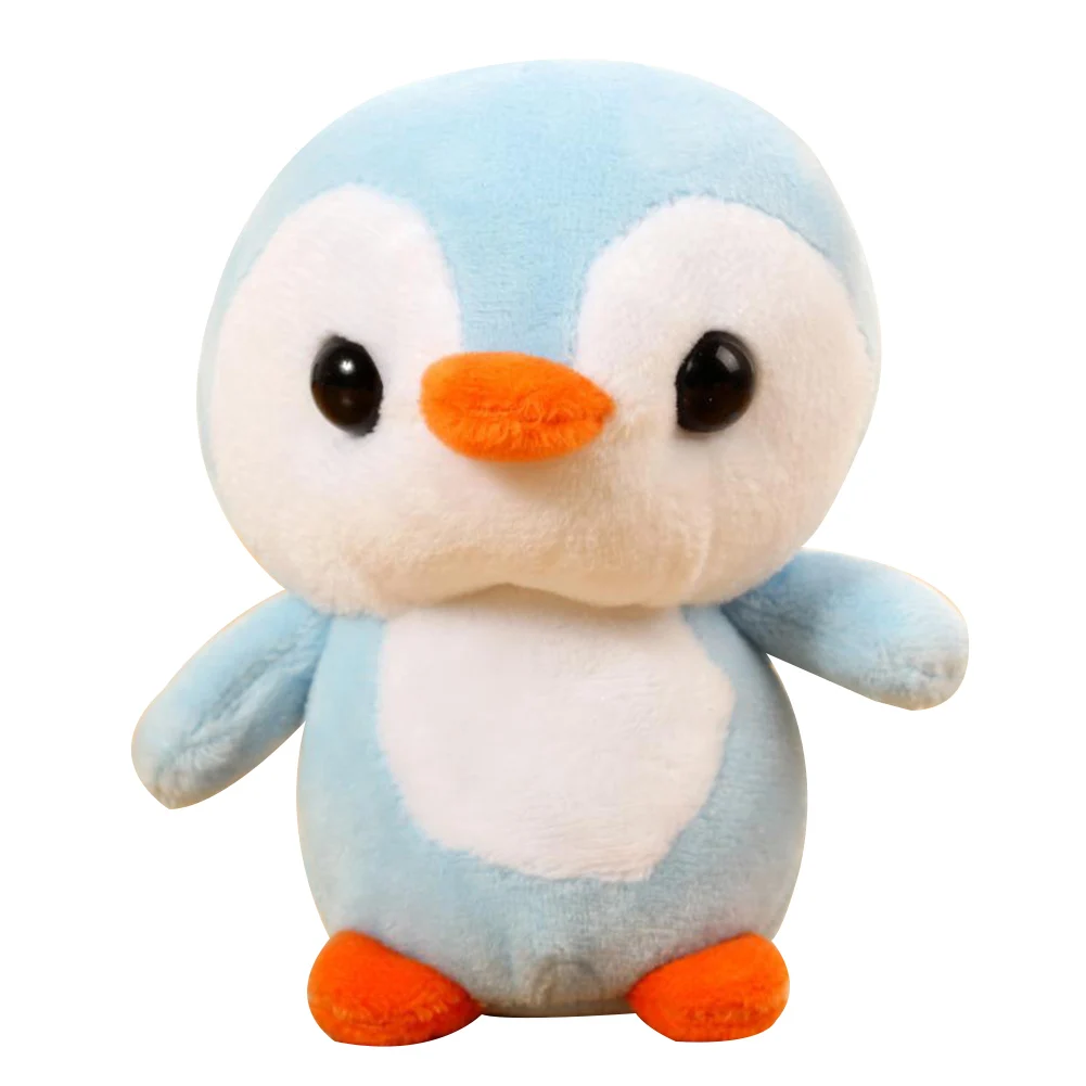 Красивый мультяшный Пингвин животное плюшевый чучела кукла подвесной брелок для ключей Подвеска