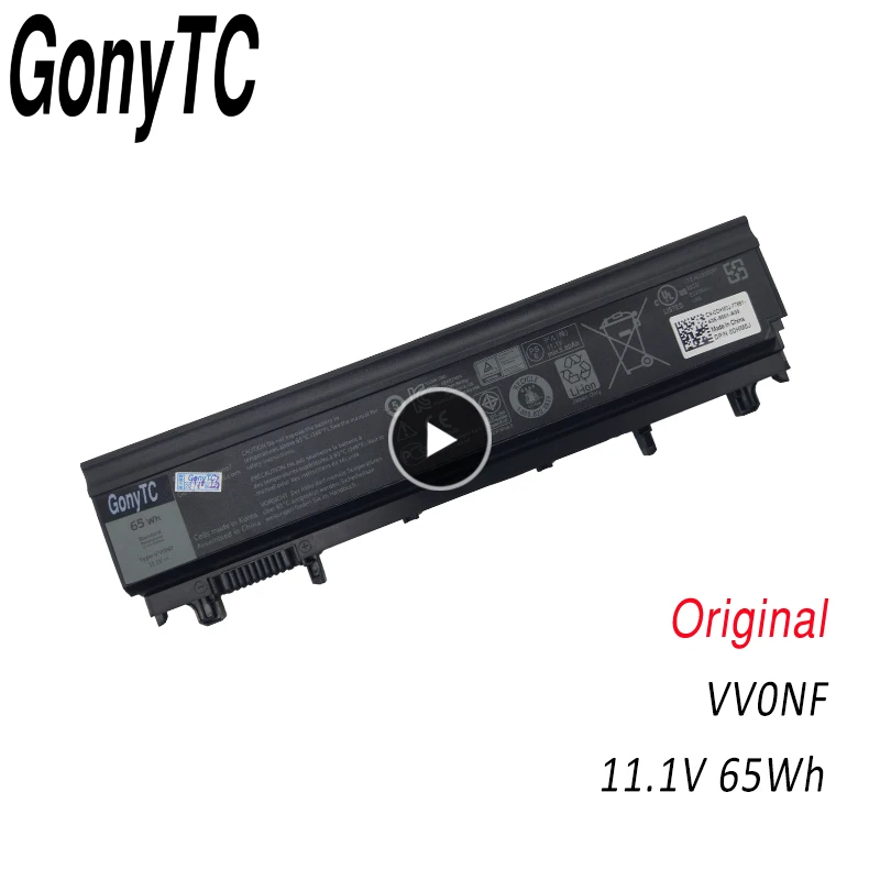 Оригинальная батарея GONYTC VV0NF для ноутбука DELL Latitude E5440 E5540 серии VJXMC N5YH9 0K8HC 7W6K0 FT6D9 11,1 V 65WH японская батарея