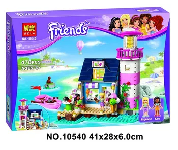 

Bela 10540 478Pcs Compatible Lepining Friends Heartlake Lighthouse Model Building Kits Blocks Bricks Toys For Children