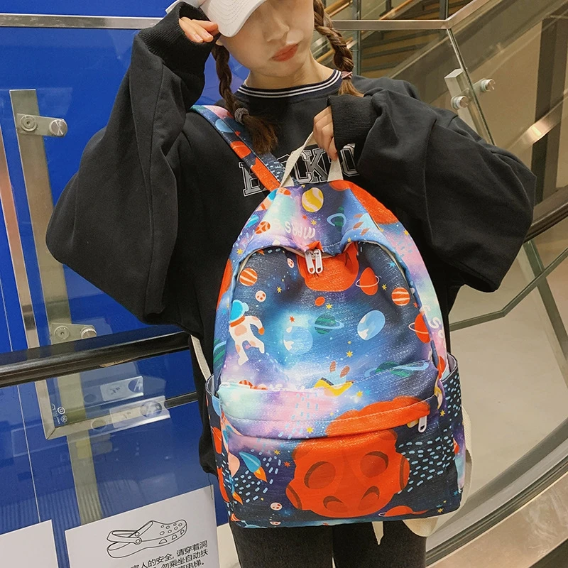 

2020 Boys Backpacks Large Capacity Backpacks Ladies Shoulder Bags Fashion Student School Bags Male and Female Student Backpacks