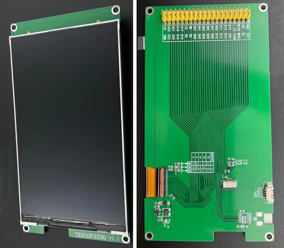 IPS 5 0 дюймовый 40PIN HD TFT LCD емкостный сенсорный экран с печатной платой RM68120 IC 480*800 RGB888