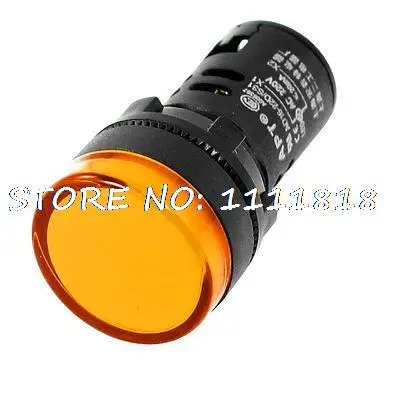 

Plastic Shell Yellow LED Accident Indicator Signal Light 22mm 24VAC/DC