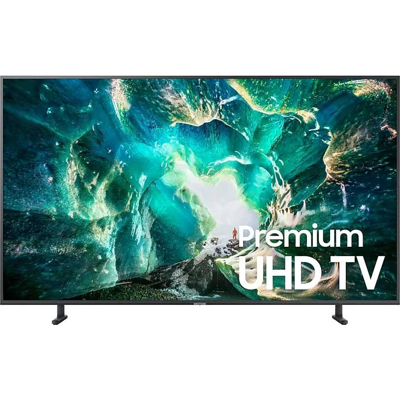 Телевизор LED Samsung 55" UE55RU8000UXRU 8 серебристый/Ultra HD/1000Hz/DVB-T2/DVB-C/DVB-S2/USB/Smart