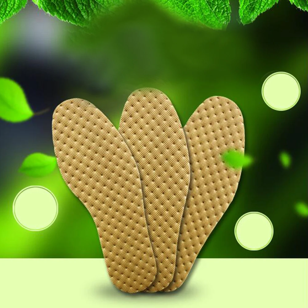 1Pair New Deodorant Insoles Light Weight Shoes Pad Absorb Sweat Summer Breathable Shoes Pad Cushion Free Shipping