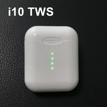

Original i10 TWS 1: 1 wireless earbuds Bluetooth 5.0 Earphone Touch Control Type C Wireless Charging HiFi Music 3D Sound Earbuds