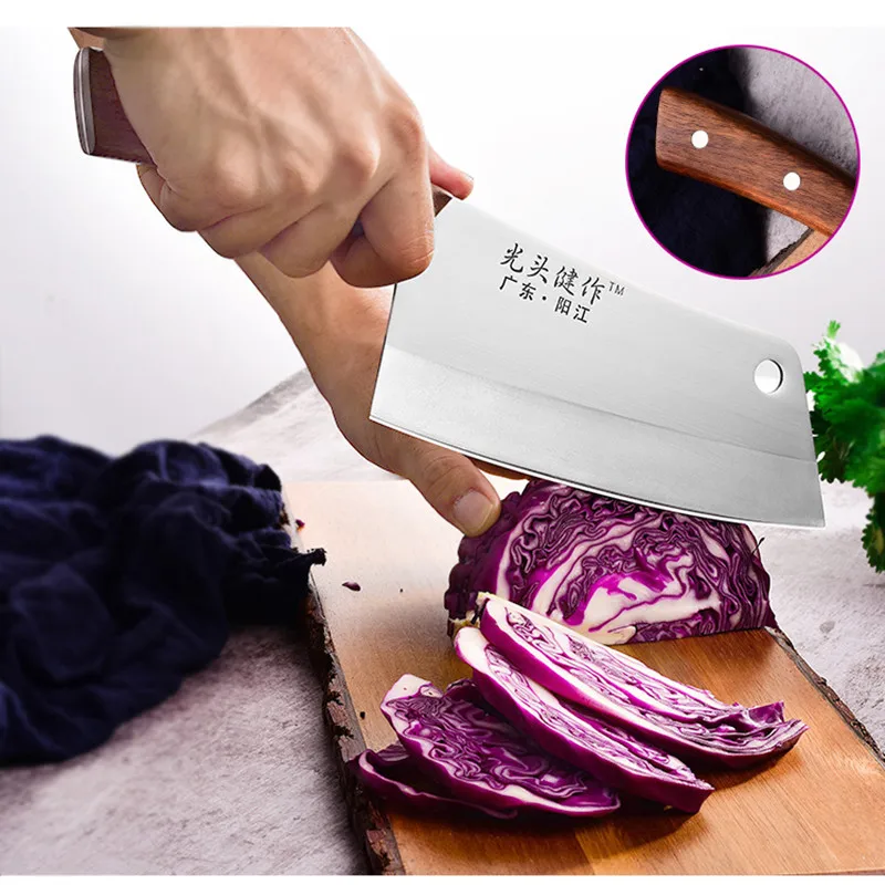 

High Quality 5CR15mov Stainless Steel Kitchen Multifunctional Cutting Knives Household Cooking Meat Vegetable Knife Chef Knives