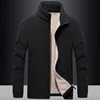 Men's windbreaker Thick Fleece Jackets outwear Sportswear 7XL 8XL 9XL Wool Liner Hoody Warm Hoodies Thermal Coat Sweatshirts Men ► Photo 3/5