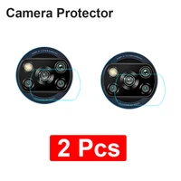 2Pcs Kamera Len Glas Für Xiaomi Poco X3 Glas Kamera Protektoren Auf Xiomi Poco X3 Xaomi PocoX3 X3 XiaomiX3 handy Film