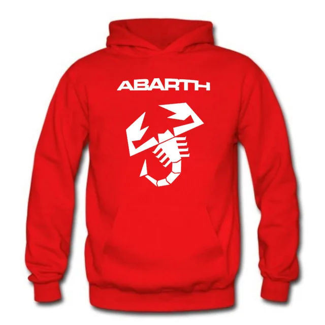 Толстовки для мужчин автомобиль ABARTH логотип печати Толстовка Весна Осень Мода для мужчин толстовка хип хоп harajuku Повседневная Толстовка флис спортивный костюм X