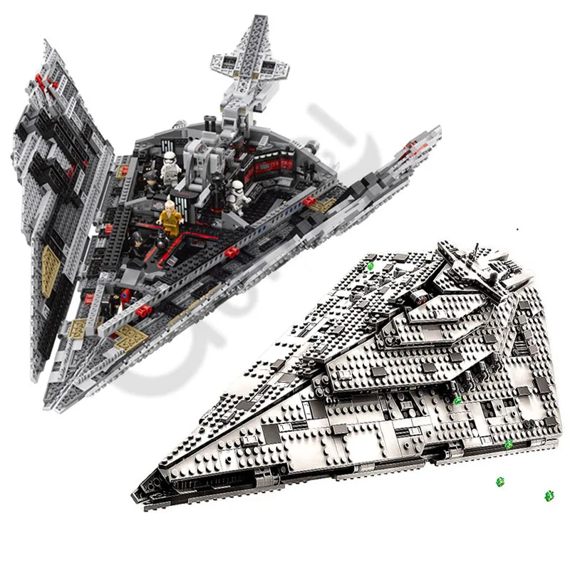 

2019 NEW Hot 10901 First Order Star Destroyer Model Building Block Bricks Toys Compatible Lepining Star Wars