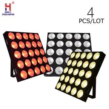 

Panel Matrix Beam Light 25x10W COB LED Par Light DMX Wash Stage Bar Lighting RGB 3IN1 Lumiere Show Light