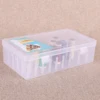 Empty Sew Threads Box 9.3x5.4'' Durable Professional Sewing Yarn Spools Containers Storage Case with Support Poles ► Photo 2/6