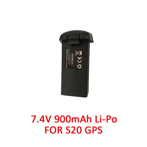 7.4V for GPS 1B SMRC S20 беспилотный дополнительный аккумулятор/пропеллер/лопасти/защитная Рама/запасной мотор/складной рычаг крыла GPS мото двигатель пропеллерный зафиксированный чехол - Цвет: 7.4V for GPS 1B
