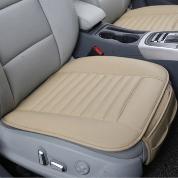 

Car Seat Cushion Covers Universal PU Leather Seat Cover Four Seasons Car Covers Cushion Auto Interior Mat Protector Accessories
