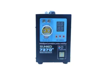 Online SUNKKO 4.3kw(Instantaneous) LED Pulse Battery Spot Welder ,737G+, Spot Welding Machine For 18650 Battery Pack, Spot Welding