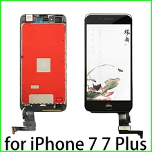 Класс AAAA lcd для iPhone 7 7Plus 8 8 Plus дисплей в сборе дигитайзер 3D экран Замена для iPhone 6 без битых пикселей lcd+ подарки