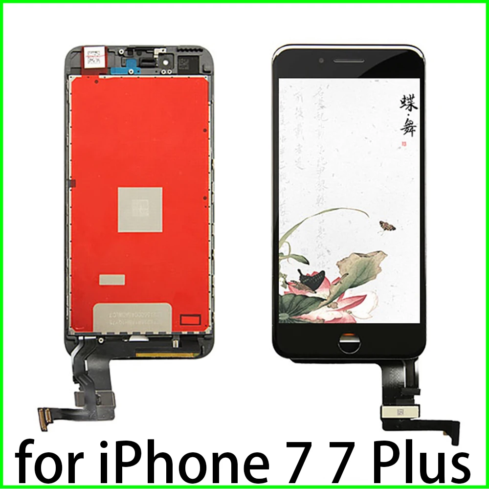 

Pantalla LCD for iPhone 7 7 Plus 8 8 Plus Display Assembly Digitizer 3D Screen Replacement for iPhone 6 No Dead Pixel LCD+ Gifts
