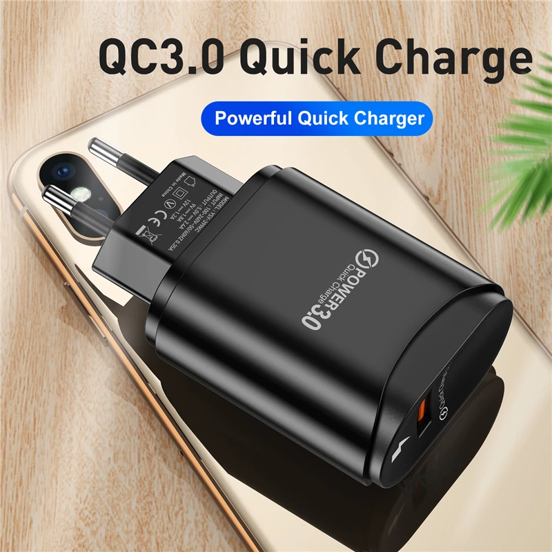 Lovebay Quick Charge 3,0 USB зарядное устройство для телефона для iPhone 11 Pro Max Xiaomi huawei AFC FCP Универсальное зарядное устройство для быстрой зарядки