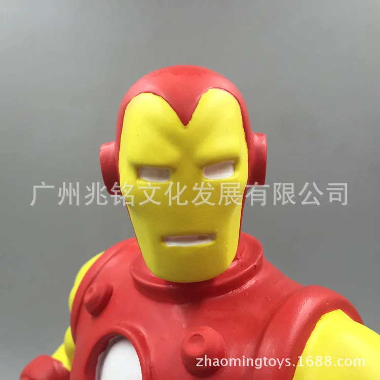 

San Diego Toy Fair Special Edition Cartoon Hero Iron Man Coin Bank Boxed